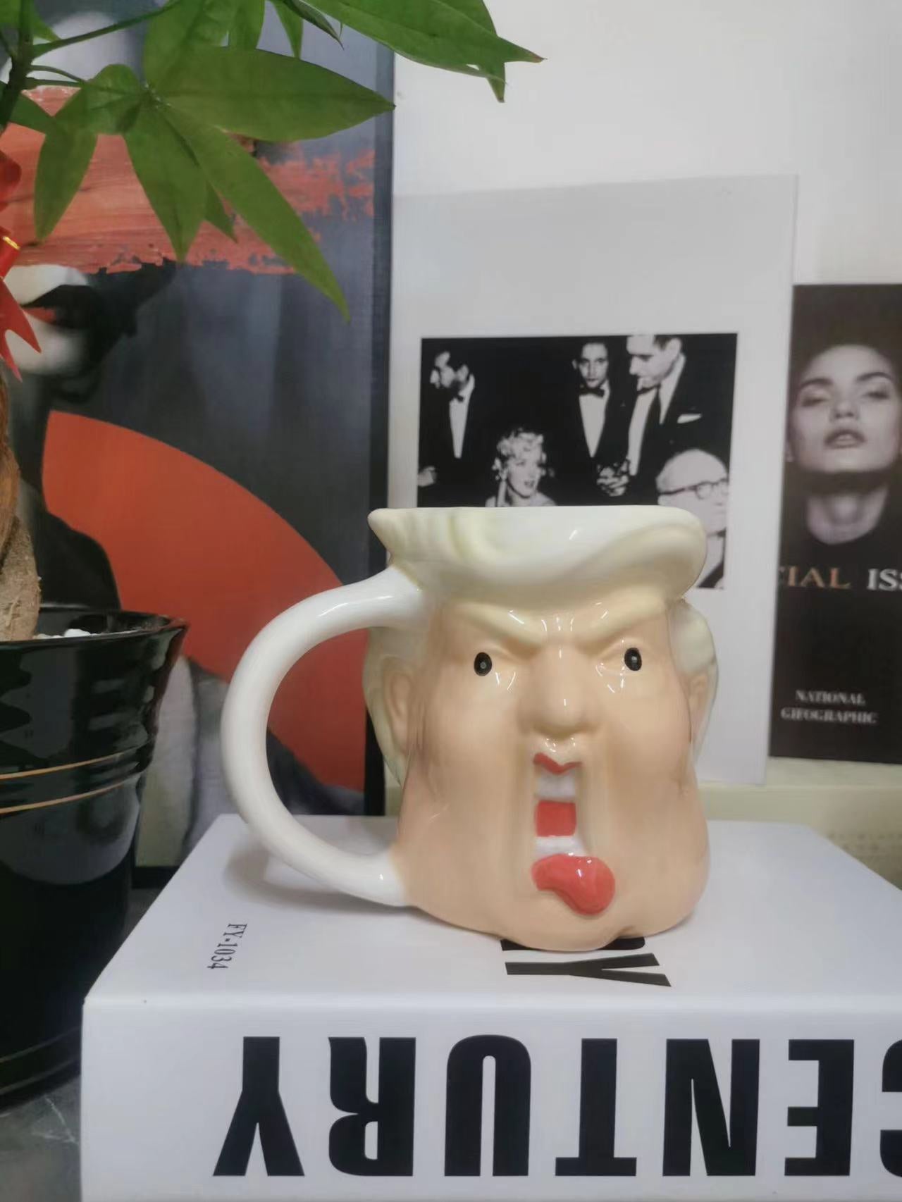 3D Funny Trump Ceramic Coffee Mug