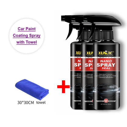 💥Multi-Purpose Car Paint Coating Spray with Towel