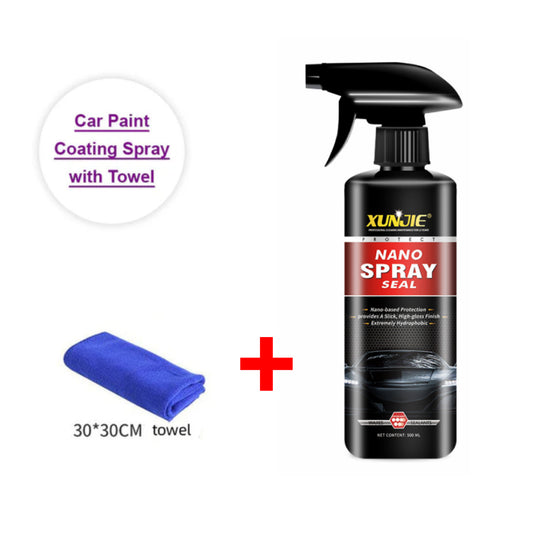 💥Multi-Purpose Car Paint Coating Spray with Towel